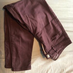 America Eagle High Rise Jegging Crop